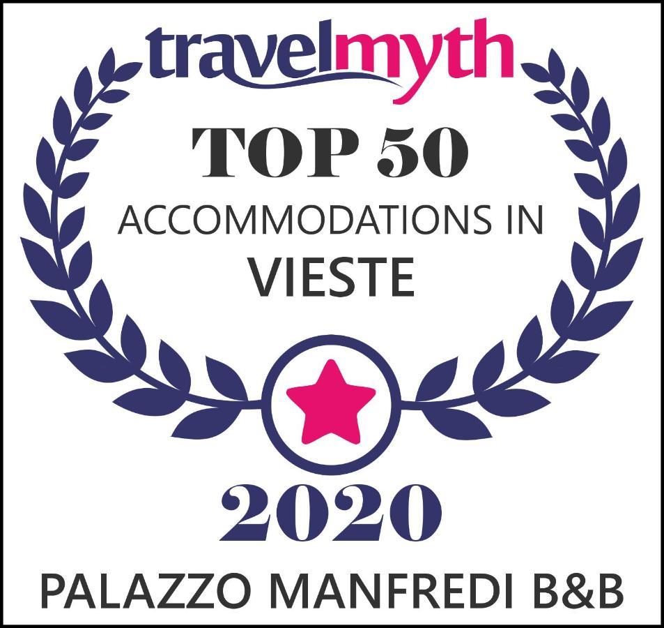B&B Palazzo Manfredi Vieste, Fronte Mare Con Parcheggio المظهر الخارجي الصورة
